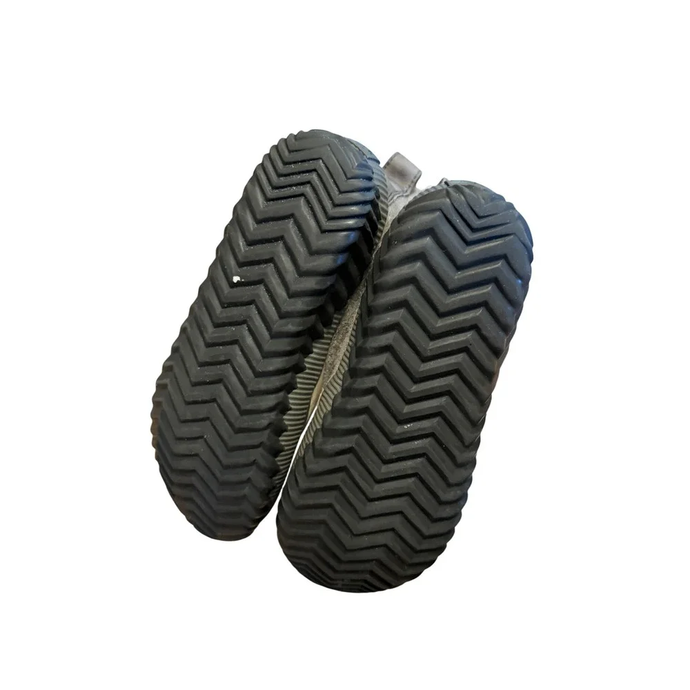 Sorel Women Out 'N About Felt boots Gray waterproof rubber fleece lining Size 9